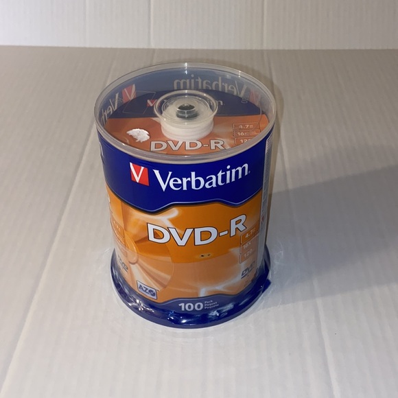 Verbatim New 100 Pack DVD-R Discs - Picture 3 of 10